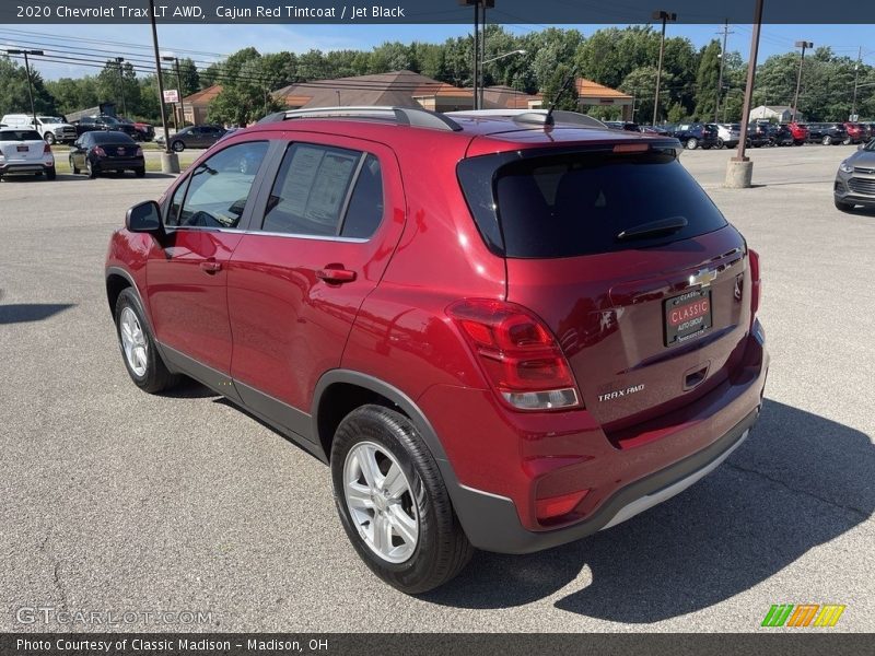 Cajun Red Tintcoat / Jet Black 2020 Chevrolet Trax LT AWD