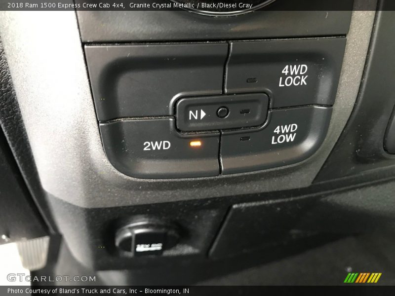 Granite Crystal Metallic / Black/Diesel Gray 2018 Ram 1500 Express Crew Cab 4x4