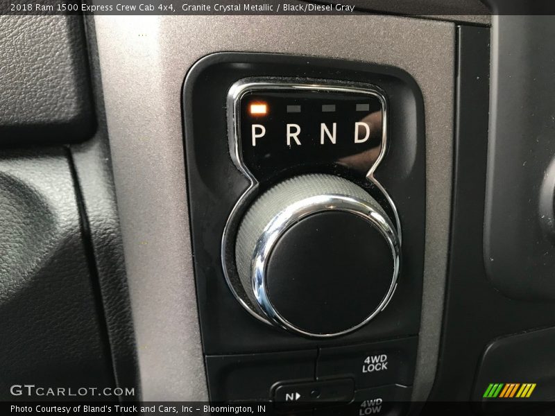 Granite Crystal Metallic / Black/Diesel Gray 2018 Ram 1500 Express Crew Cab 4x4