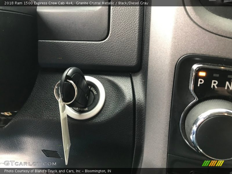 Granite Crystal Metallic / Black/Diesel Gray 2018 Ram 1500 Express Crew Cab 4x4