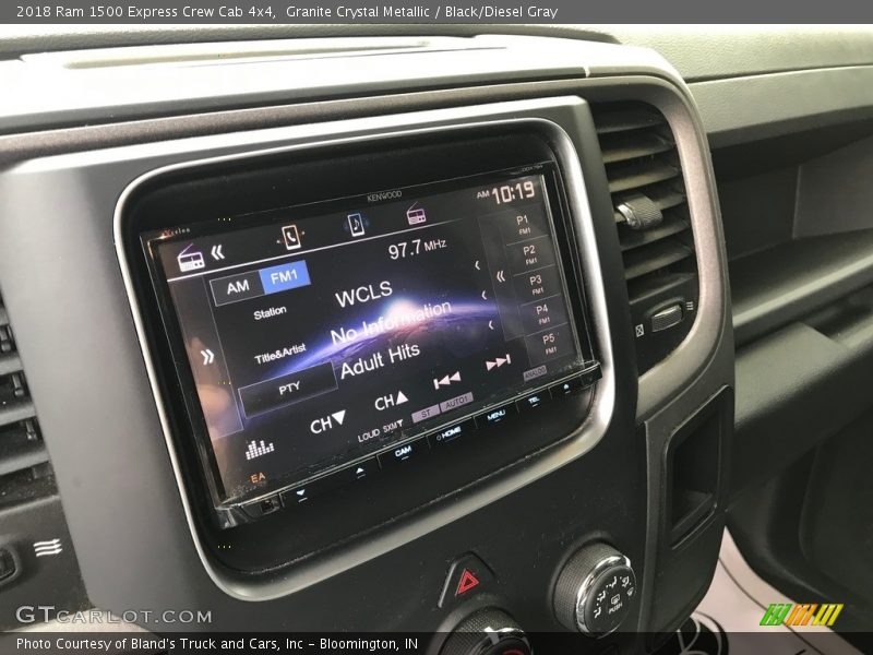 Granite Crystal Metallic / Black/Diesel Gray 2018 Ram 1500 Express Crew Cab 4x4