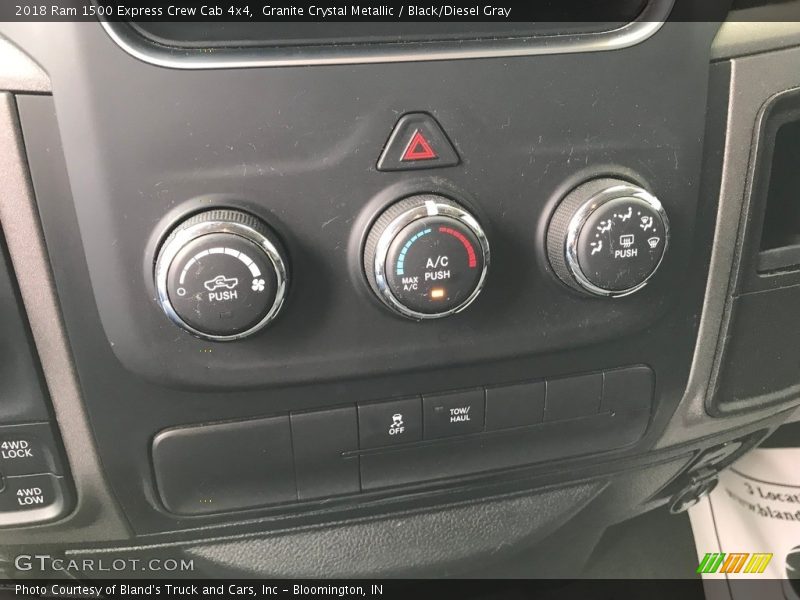 Granite Crystal Metallic / Black/Diesel Gray 2018 Ram 1500 Express Crew Cab 4x4