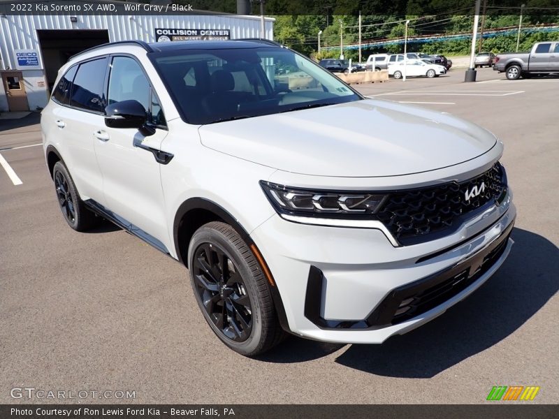 Wolf Gray / Black 2022 Kia Sorento SX AWD