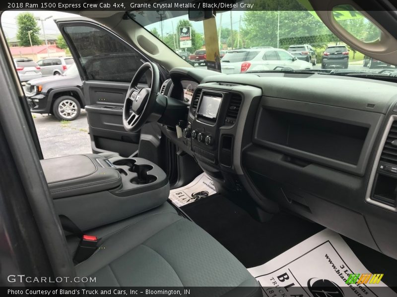 Granite Crystal Metallic / Black/Diesel Gray 2018 Ram 1500 Express Crew Cab 4x4