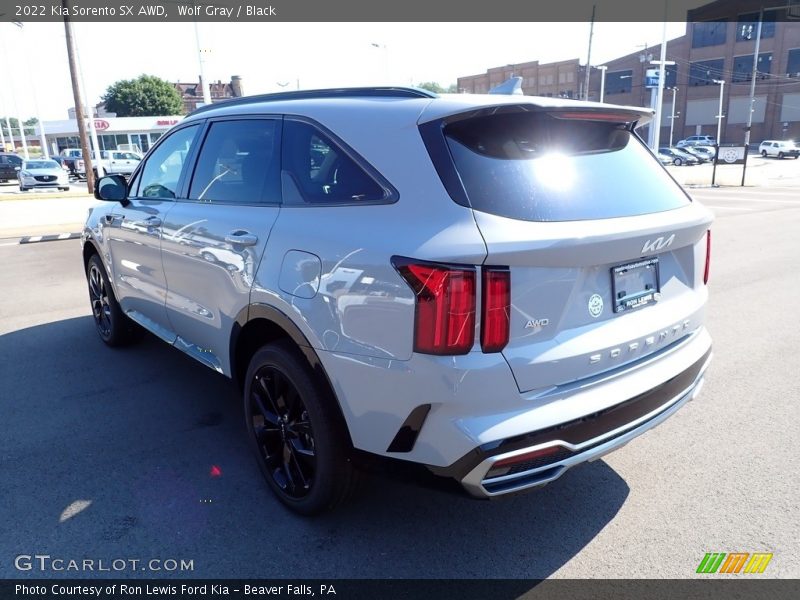 Wolf Gray / Black 2022 Kia Sorento SX AWD