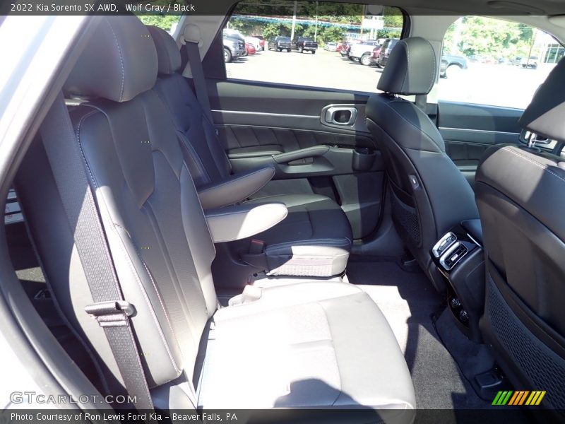 Wolf Gray / Black 2022 Kia Sorento SX AWD