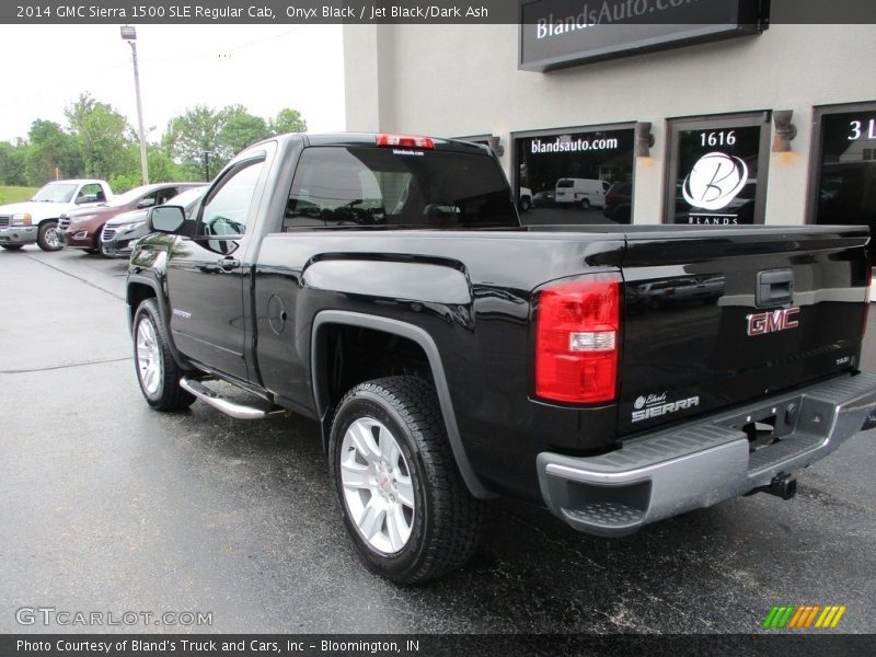 Onyx Black / Jet Black/Dark Ash 2014 GMC Sierra 1500 SLE Regular Cab