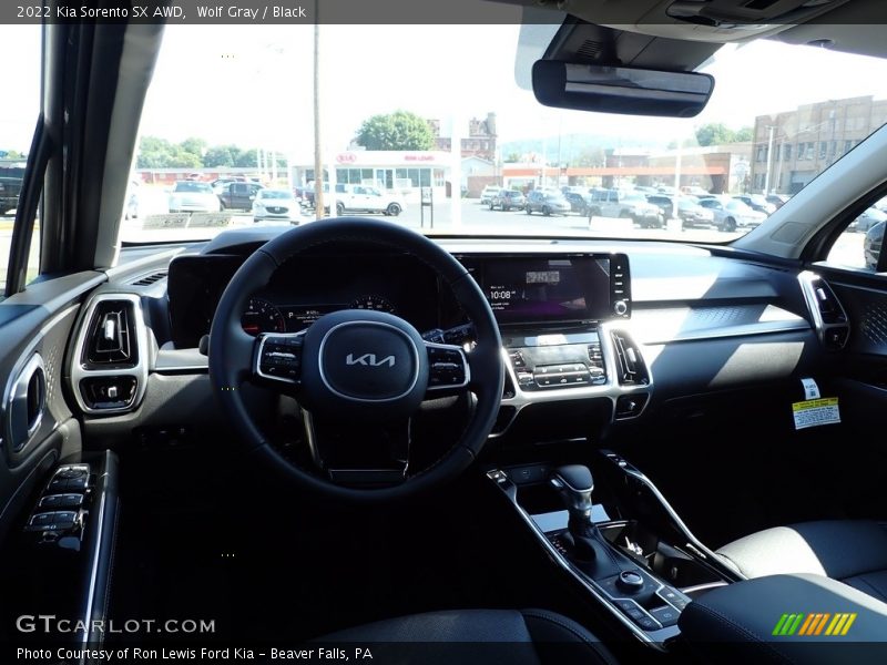 Wolf Gray / Black 2022 Kia Sorento SX AWD
