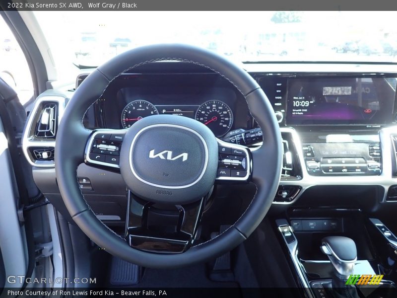 Wolf Gray / Black 2022 Kia Sorento SX AWD