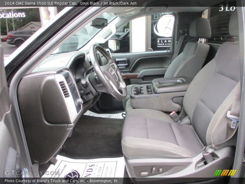 Onyx Black / Jet Black/Dark Ash 2014 GMC Sierra 1500 SLE Regular Cab
