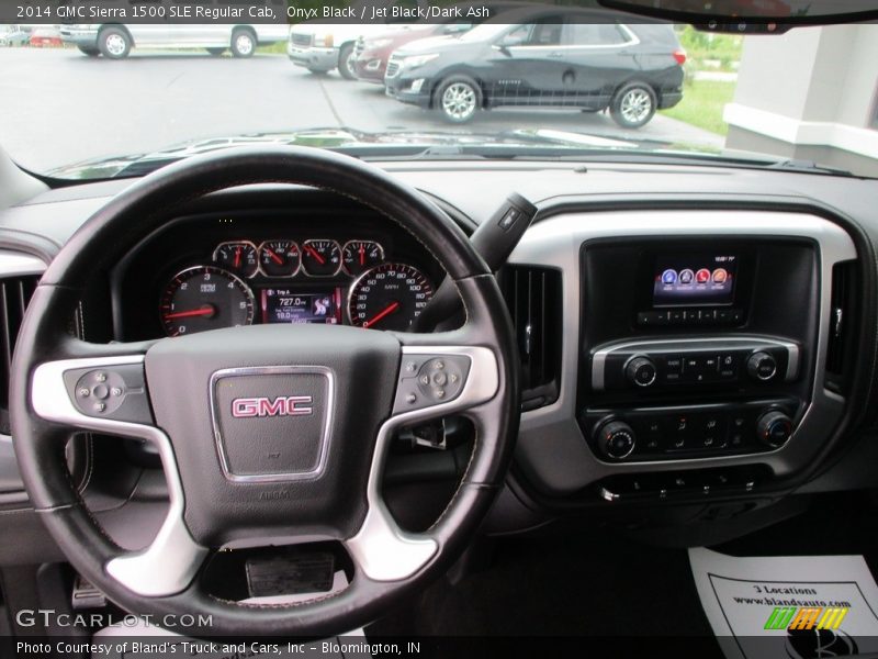 Onyx Black / Jet Black/Dark Ash 2014 GMC Sierra 1500 SLE Regular Cab