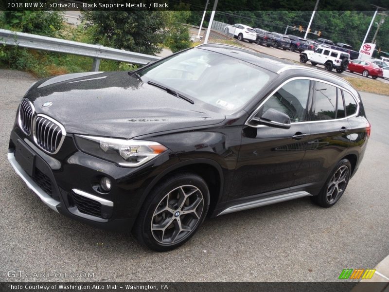 Black Sapphire Metallic / Black 2018 BMW X1 xDrive28i