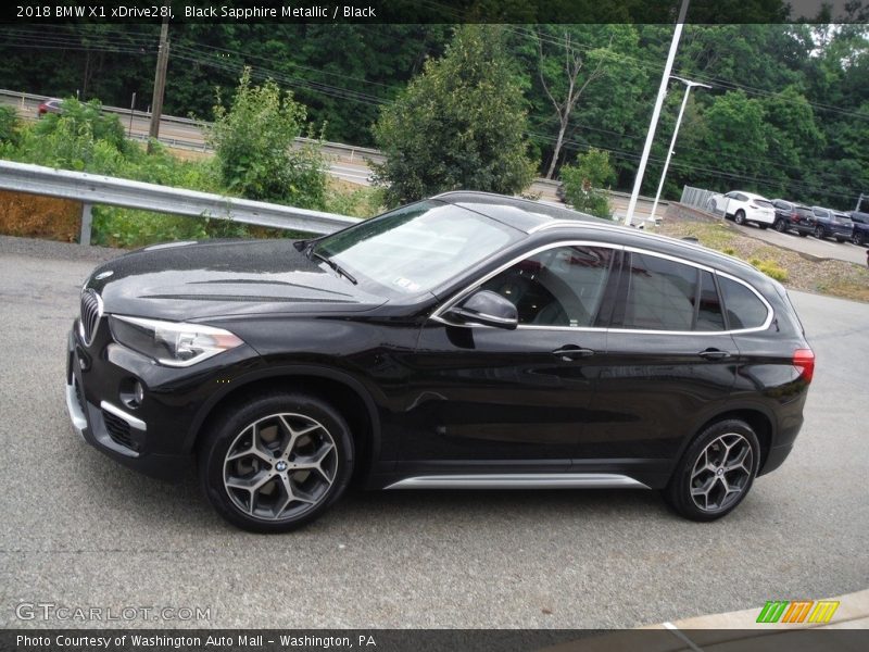 Black Sapphire Metallic / Black 2018 BMW X1 xDrive28i