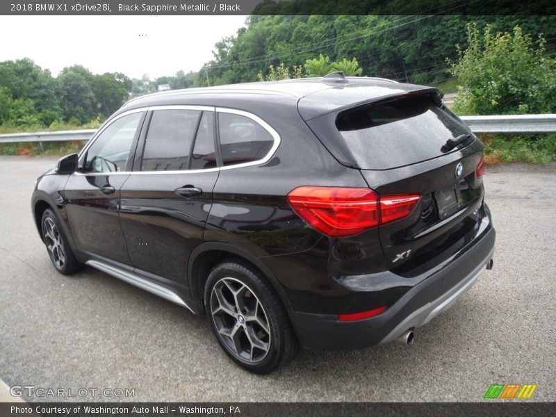 Black Sapphire Metallic / Black 2018 BMW X1 xDrive28i