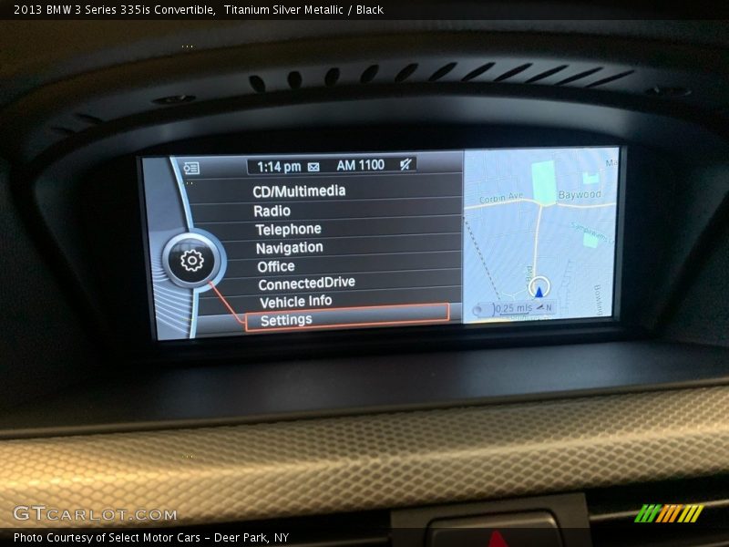 Controls of 2013 3 Series 335is Convertible