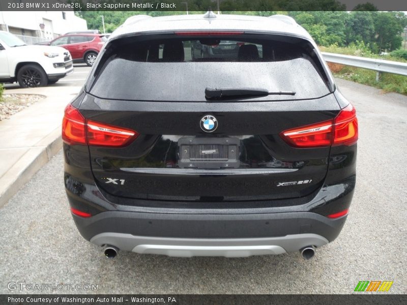 Black Sapphire Metallic / Black 2018 BMW X1 xDrive28i