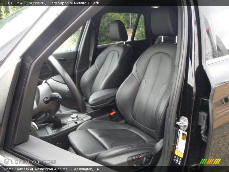 Black Sapphire Metallic / Black 2018 BMW X1 xDrive28i