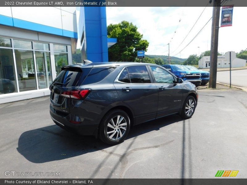 Iron Gray Metallic / Jet Black 2022 Chevrolet Equinox LT AWD