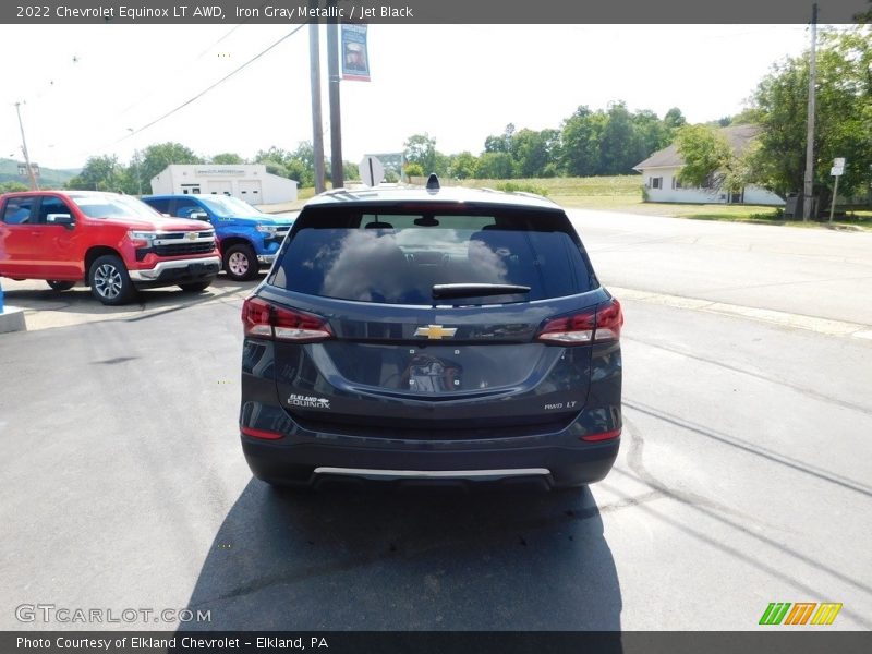 Iron Gray Metallic / Jet Black 2022 Chevrolet Equinox LT AWD