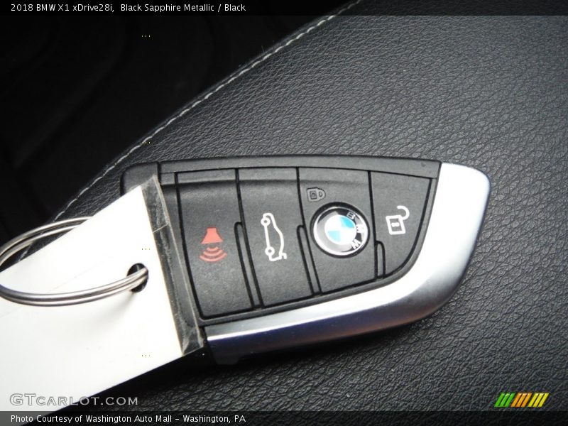 Black Sapphire Metallic / Black 2018 BMW X1 xDrive28i