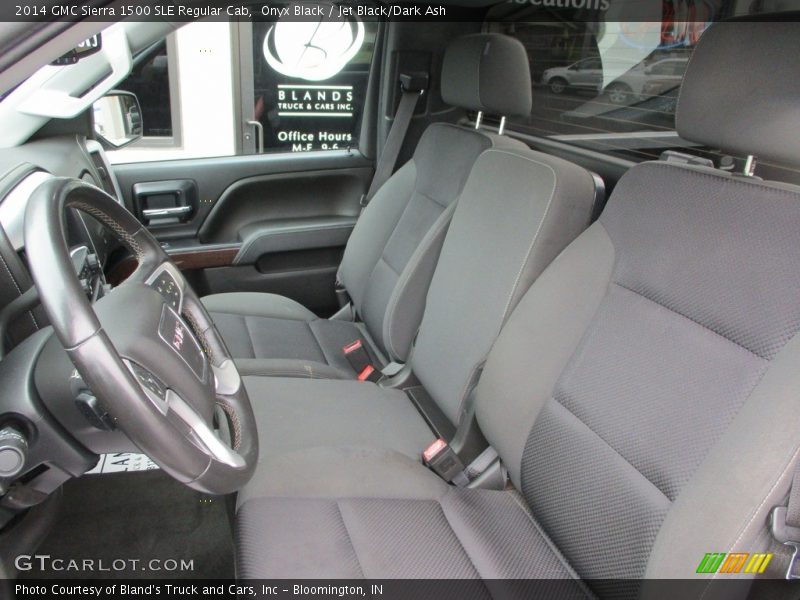 Onyx Black / Jet Black/Dark Ash 2014 GMC Sierra 1500 SLE Regular Cab