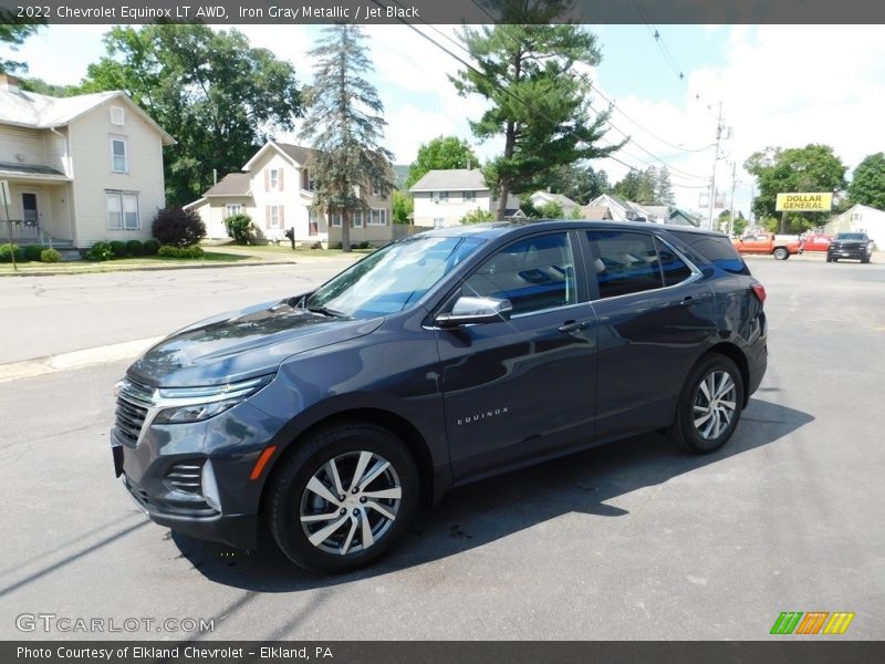 Iron Gray Metallic / Jet Black 2022 Chevrolet Equinox LT AWD