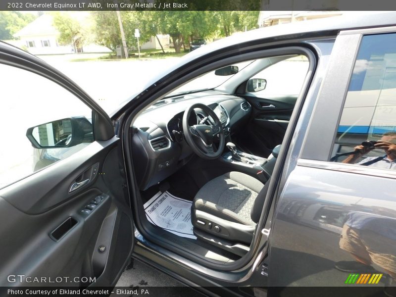 Iron Gray Metallic / Jet Black 2022 Chevrolet Equinox LT AWD