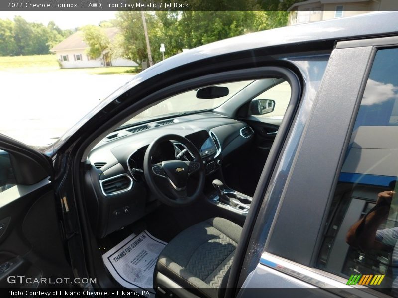 Iron Gray Metallic / Jet Black 2022 Chevrolet Equinox LT AWD