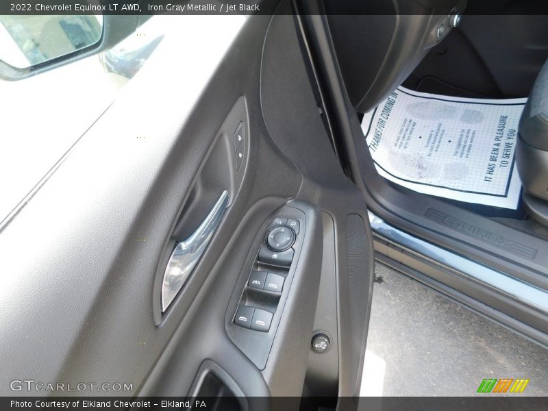 Iron Gray Metallic / Jet Black 2022 Chevrolet Equinox LT AWD