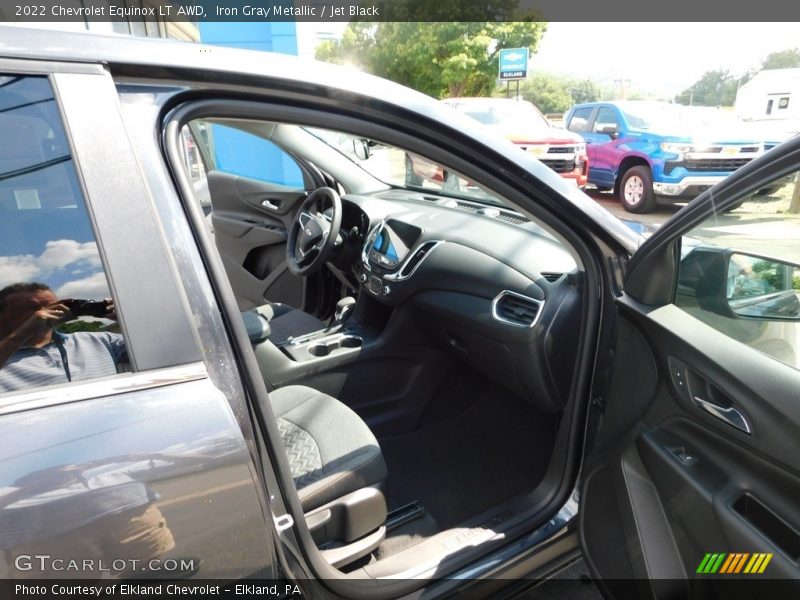 Iron Gray Metallic / Jet Black 2022 Chevrolet Equinox LT AWD