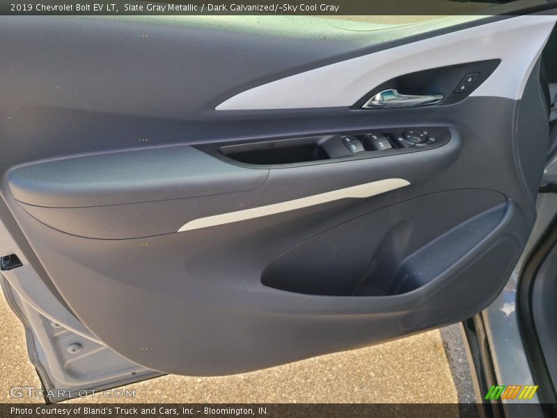 Slate Gray Metallic / Dark Galvanized/­Sky Cool Gray 2019 Chevrolet Bolt EV LT