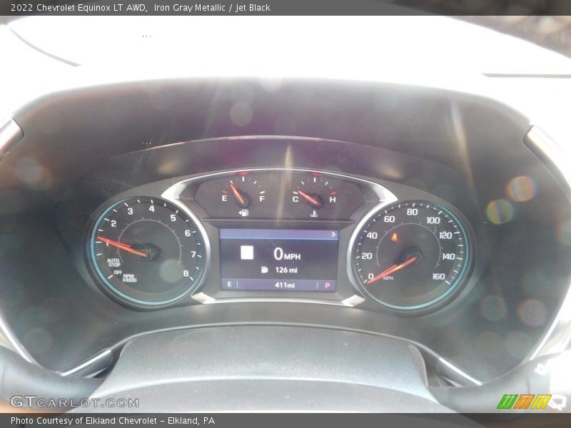 Iron Gray Metallic / Jet Black 2022 Chevrolet Equinox LT AWD