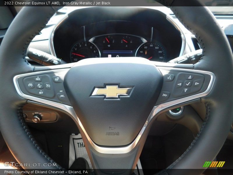 Iron Gray Metallic / Jet Black 2022 Chevrolet Equinox LT AWD