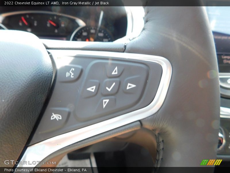 Iron Gray Metallic / Jet Black 2022 Chevrolet Equinox LT AWD