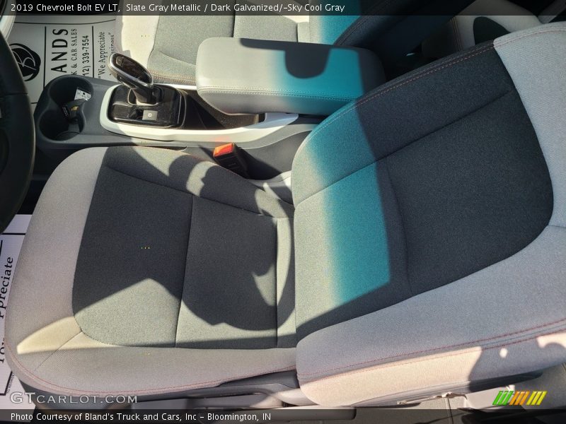 Slate Gray Metallic / Dark Galvanized/­Sky Cool Gray 2019 Chevrolet Bolt EV LT