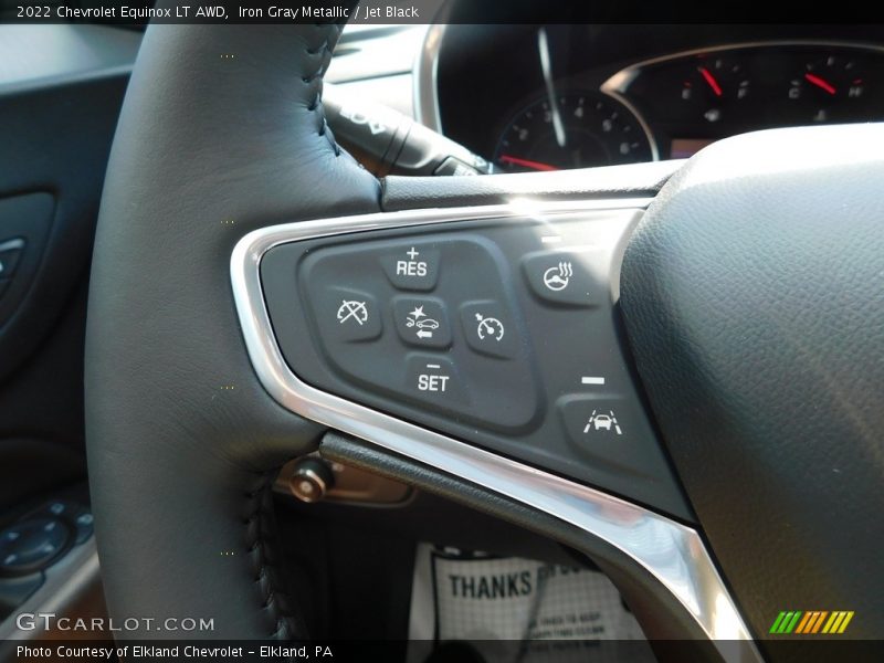 Iron Gray Metallic / Jet Black 2022 Chevrolet Equinox LT AWD