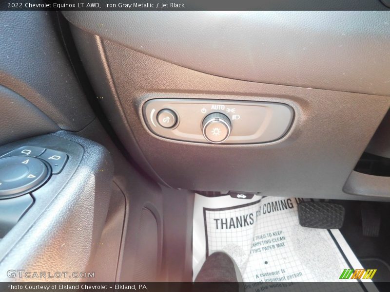 Iron Gray Metallic / Jet Black 2022 Chevrolet Equinox LT AWD