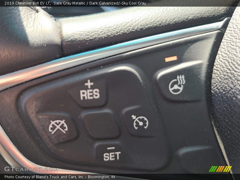 Slate Gray Metallic / Dark Galvanized/­Sky Cool Gray 2019 Chevrolet Bolt EV LT