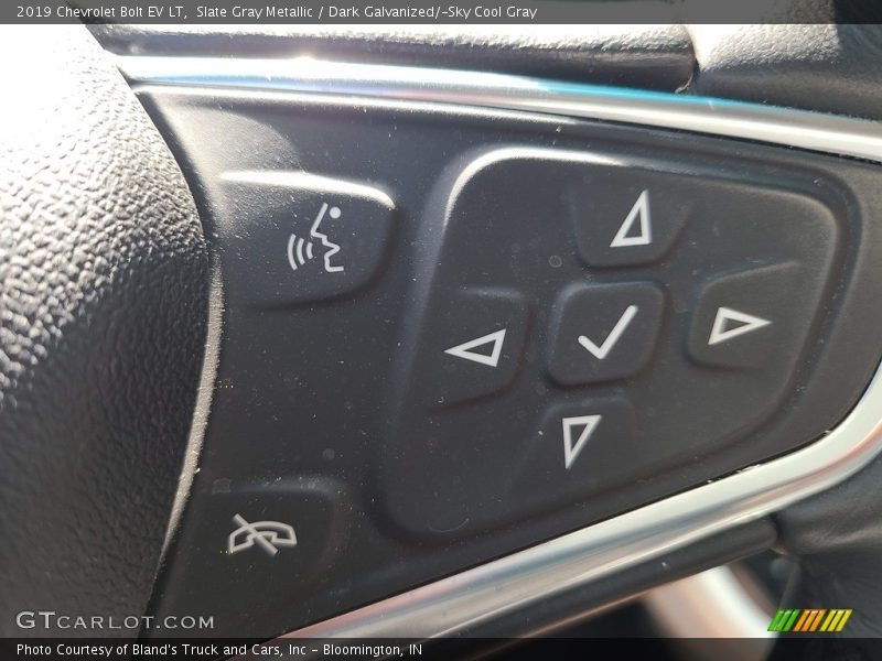 Slate Gray Metallic / Dark Galvanized/­Sky Cool Gray 2019 Chevrolet Bolt EV LT