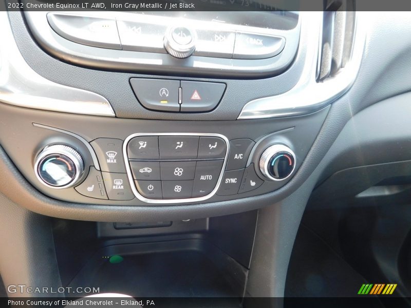 Iron Gray Metallic / Jet Black 2022 Chevrolet Equinox LT AWD
