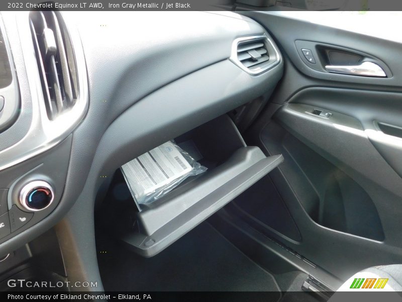 Iron Gray Metallic / Jet Black 2022 Chevrolet Equinox LT AWD