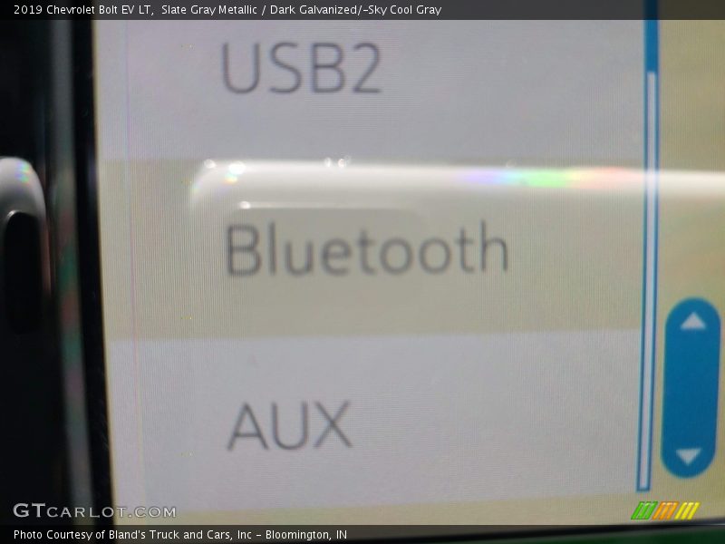 Slate Gray Metallic / Dark Galvanized/­Sky Cool Gray 2019 Chevrolet Bolt EV LT