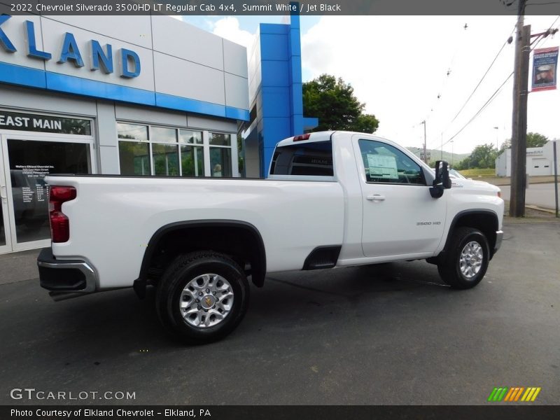 Summit White / Jet Black 2022 Chevrolet Silverado 3500HD LT Regular Cab 4x4