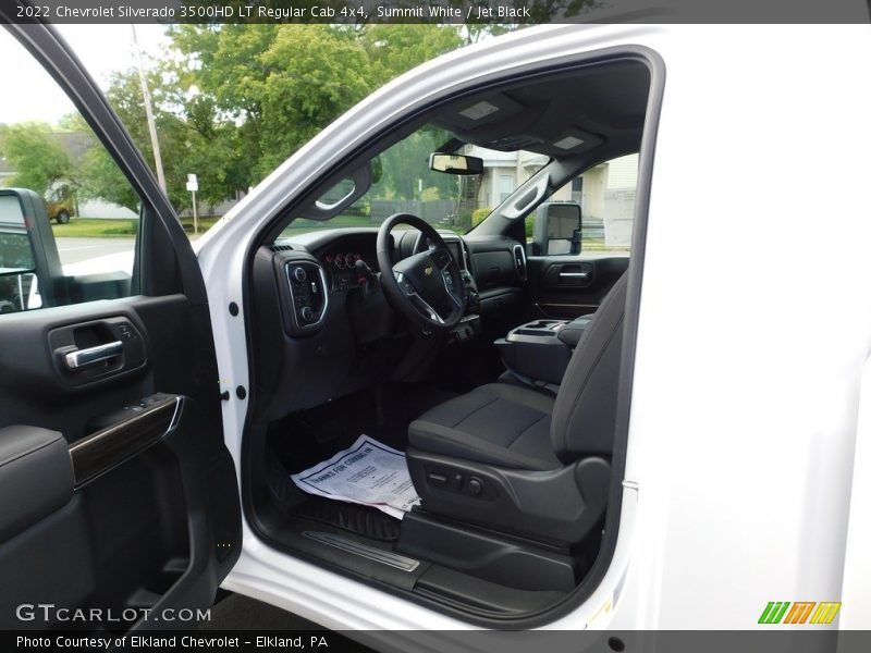 Summit White / Jet Black 2022 Chevrolet Silverado 3500HD LT Regular Cab 4x4