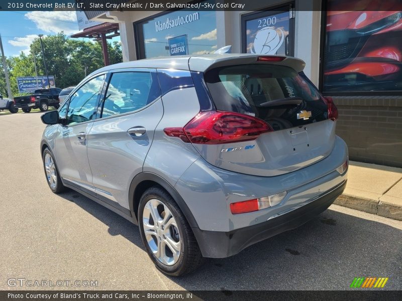 Slate Gray Metallic / Dark Galvanized/­Sky Cool Gray 2019 Chevrolet Bolt EV LT