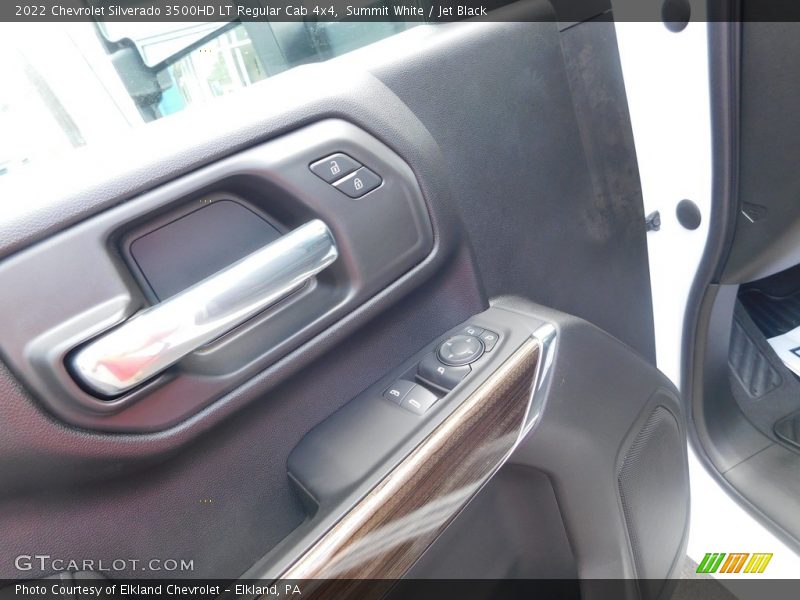 Summit White / Jet Black 2022 Chevrolet Silverado 3500HD LT Regular Cab 4x4