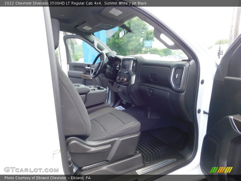 Summit White / Jet Black 2022 Chevrolet Silverado 3500HD LT Regular Cab 4x4