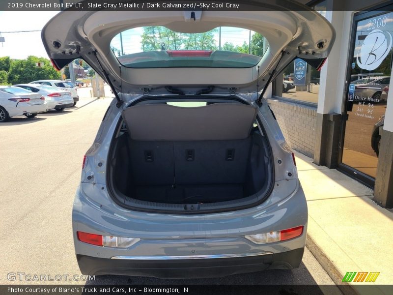 Slate Gray Metallic / Dark Galvanized/­Sky Cool Gray 2019 Chevrolet Bolt EV LT