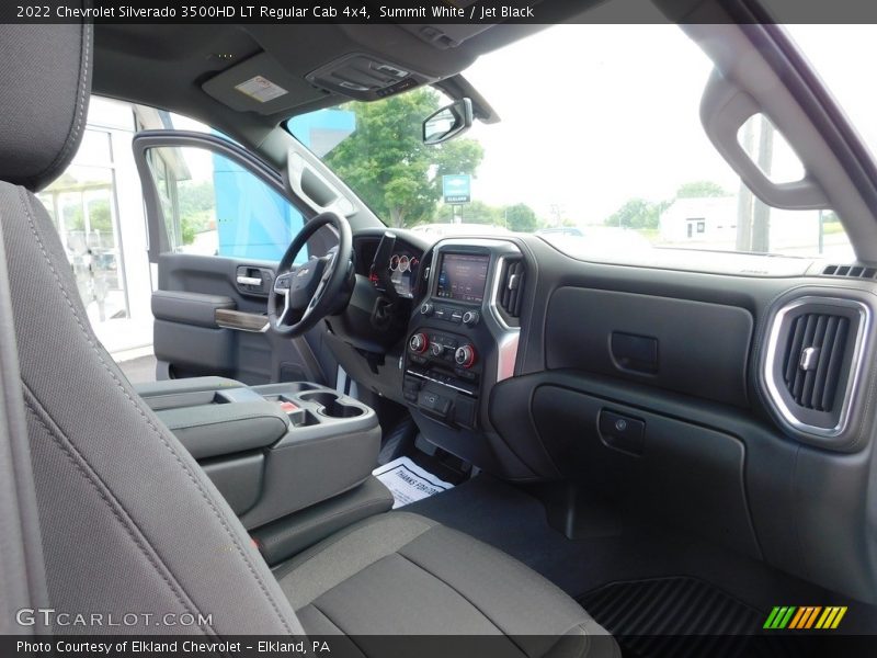Summit White / Jet Black 2022 Chevrolet Silverado 3500HD LT Regular Cab 4x4