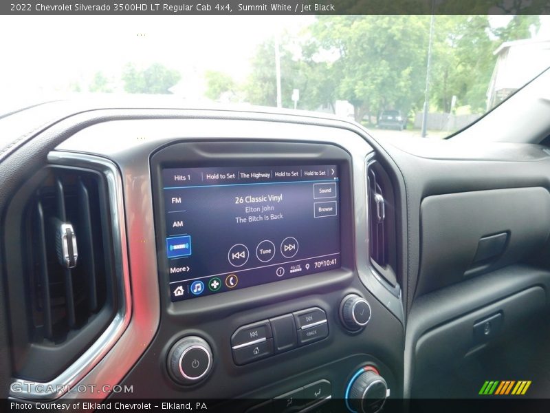 Summit White / Jet Black 2022 Chevrolet Silverado 3500HD LT Regular Cab 4x4